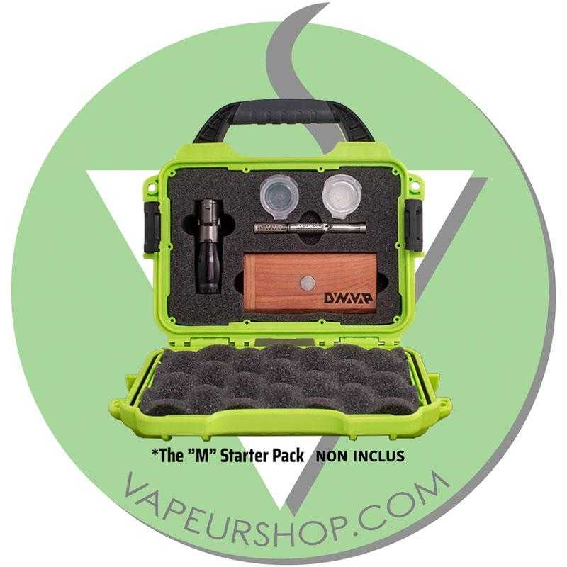 Dynavap Green Case Turtle rangement antichoc VapCap et accessoires VapeurShop