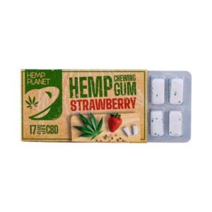 Hemp Chewing gum Fraise CBD Canna