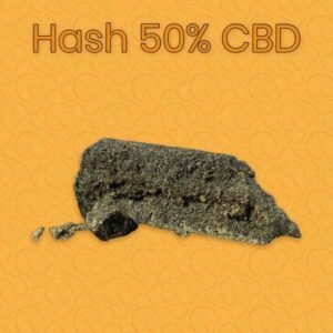 Hash CBD 50% solide et intense