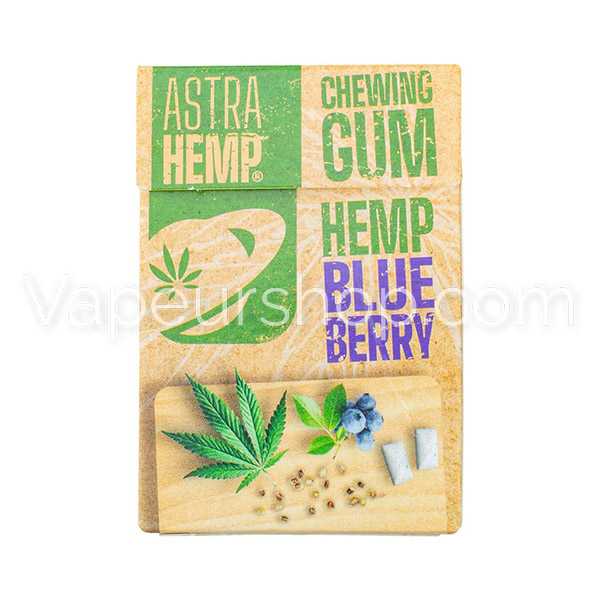Chewing gum Cannabis CBD Blue Berry Astra Hemp