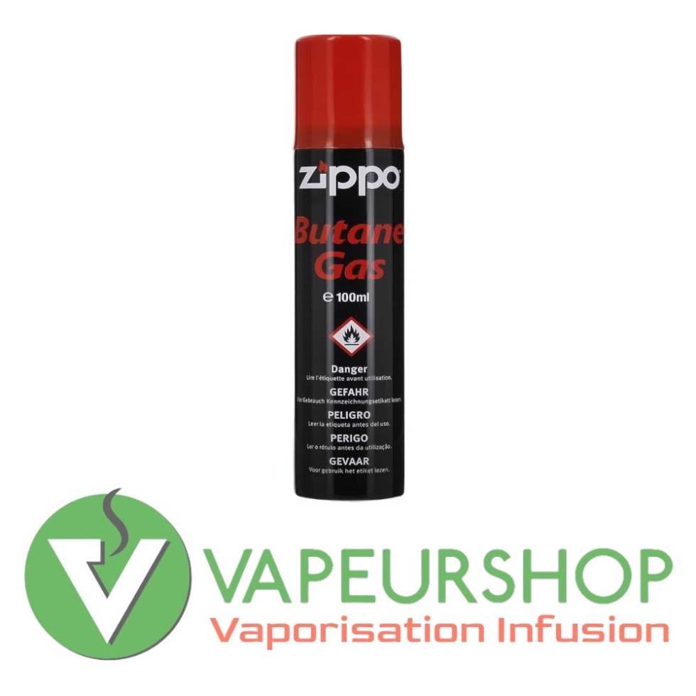 Gaz butane ZIPPO 100ml zéro impureté