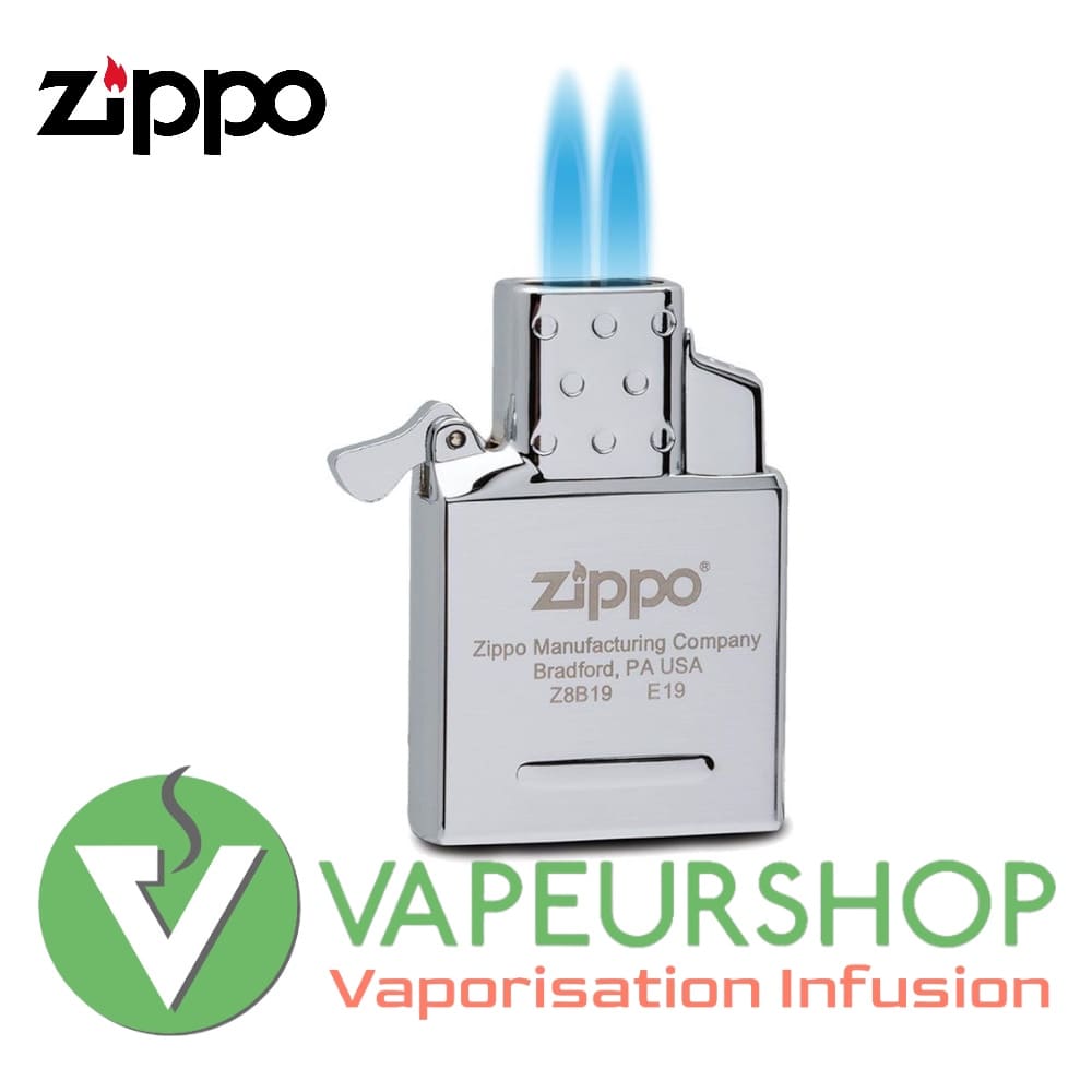 Briquet ZIPPO insert double torche VapeurShop