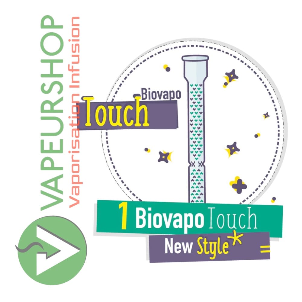 BioVapo Touch vaporisateur à herbe en verre pas cher