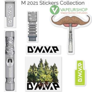 Pack sticker M 2021 VapCap Dynavap collection