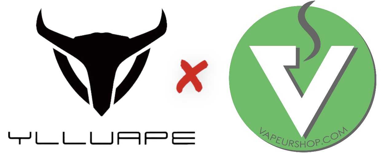 logo YLLVAPE x Vapeurshop