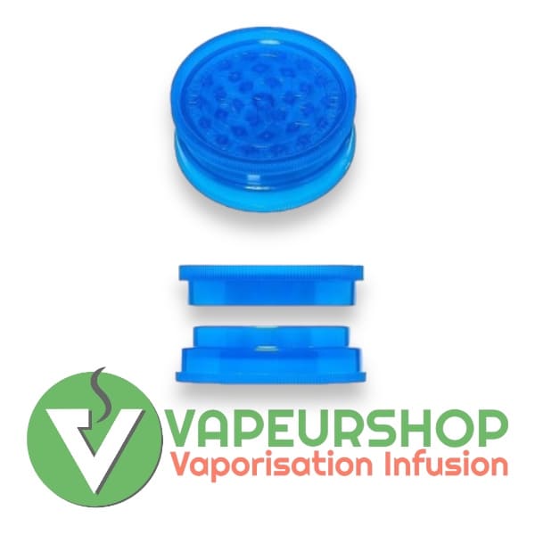 grinder mini fluorescent avec aimant pocket grinder VapeurShop