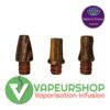 Pack Drip Tip pour vaporisateurs Dynavap par 3 en Bocote
