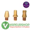 Pack Drip Tip pour vaporisateurs Dynavap par 3 en Erable