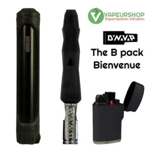 The B pack Dynavap vaporisateur VapCap B pack bienvenue black