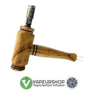 Combo pipe SE Aezhennwood pour vaporisateur Dynavap Châtaignier