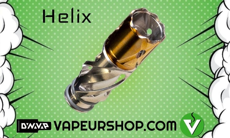 Helix titanium tip Dynavap vaporizer