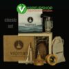 Vapman classic set vaporisateur à briquet en bois d'olivier