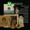 Vapman classic set vaporisateur à briquet en bois d'olivier