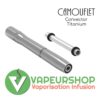 Camouflet convector titanium vaporisateur à briquet tube céramique 1 trou