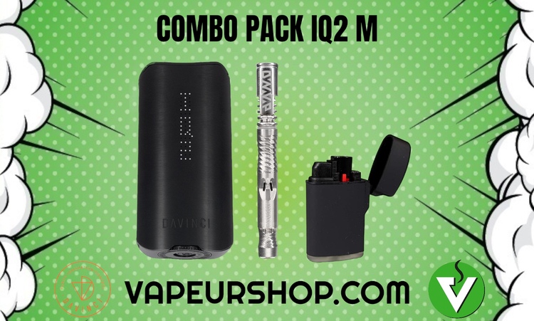 Combo pack Dynavap IQ2 M 21 vaporisateur portable premium
