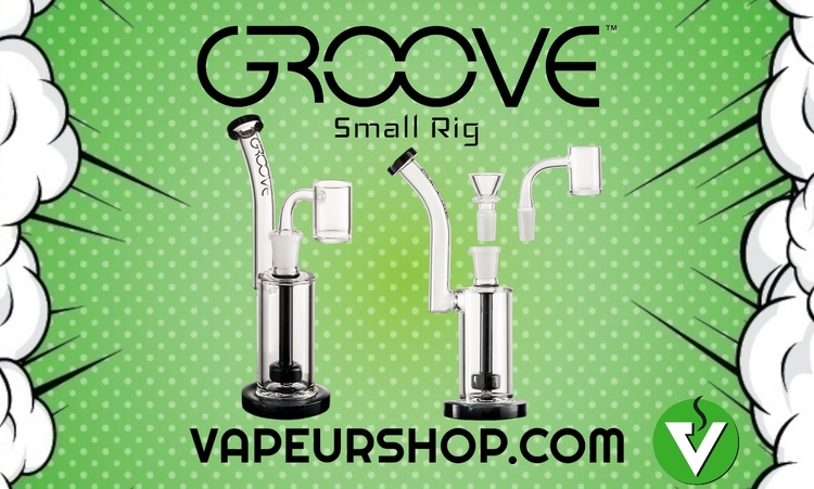Groove Small rig bubbler pour dab