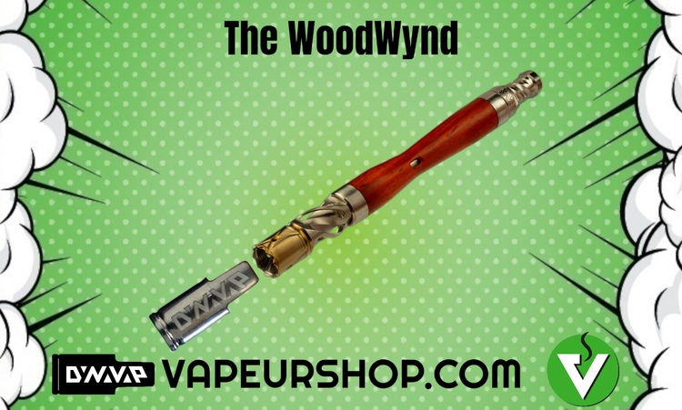 The WoodWynd Dynavap vaporisateur en titane et bois