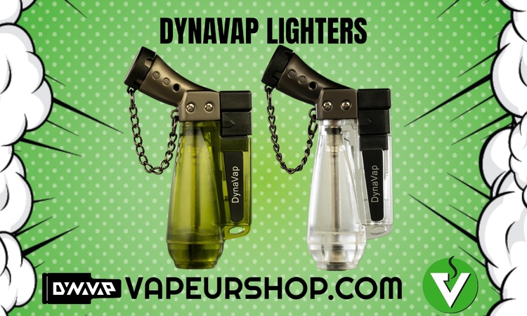 Briquet Dynavap 1 torche vert et transparent