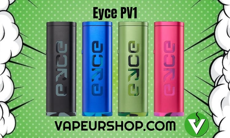 Eyce PV1 vaporisateur portable 4 couleurs