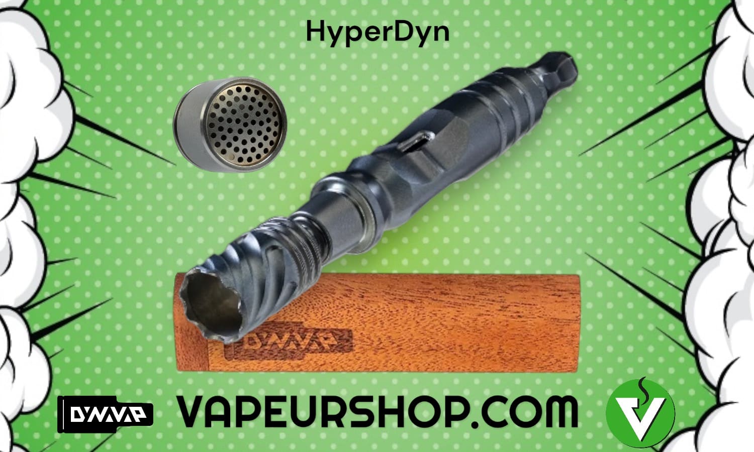 HyperDyn Dynavap vaporisateur mécanique bol XL pack