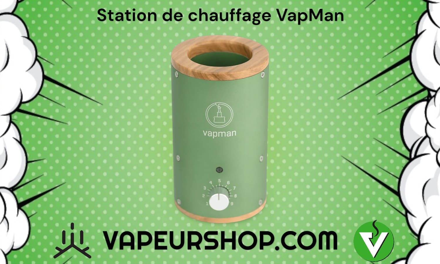 Station de chauffage VapMan vaporisateur Nowinhale