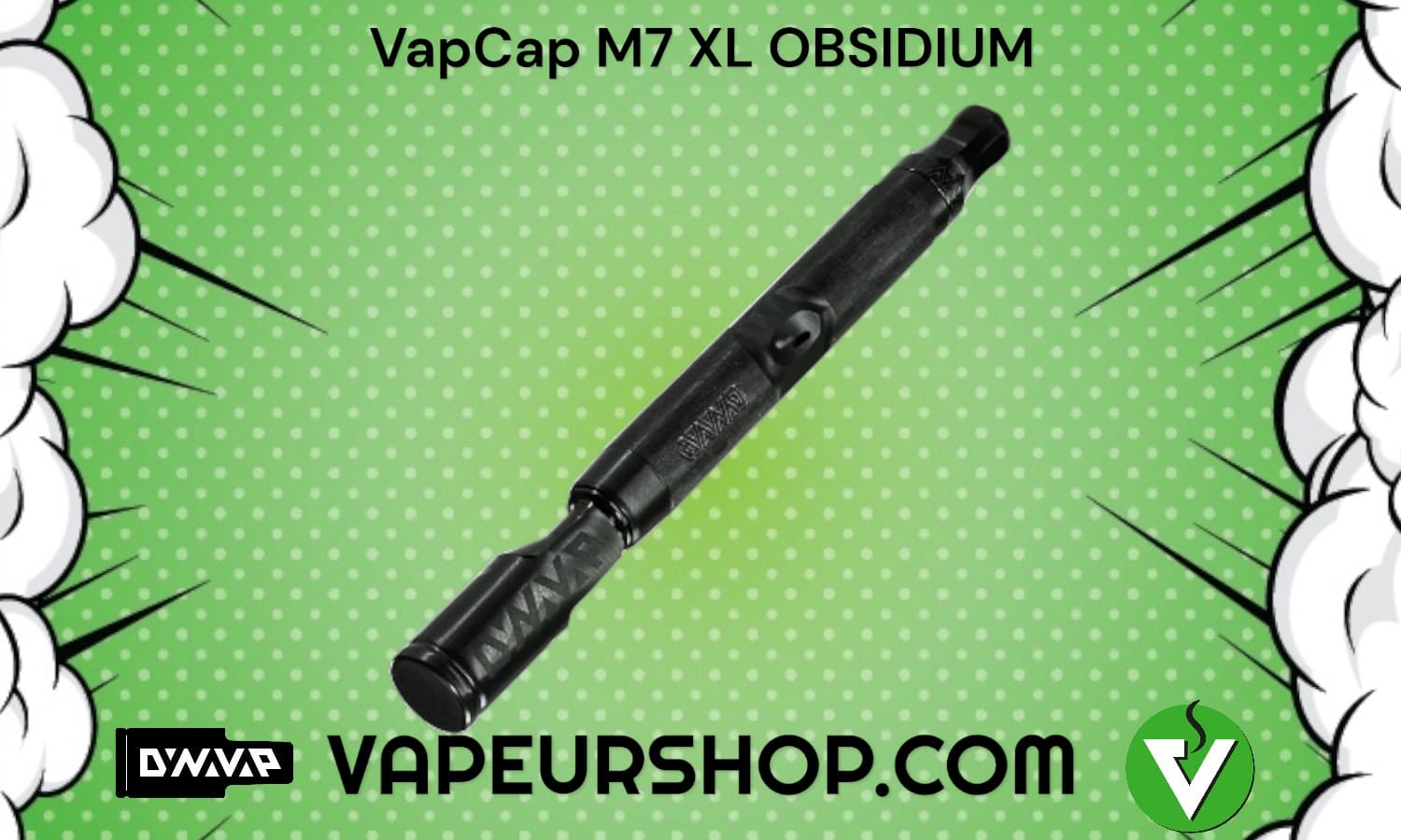 Vaporisateur Dynavap Vapcap m7 xl OBSIDIUM