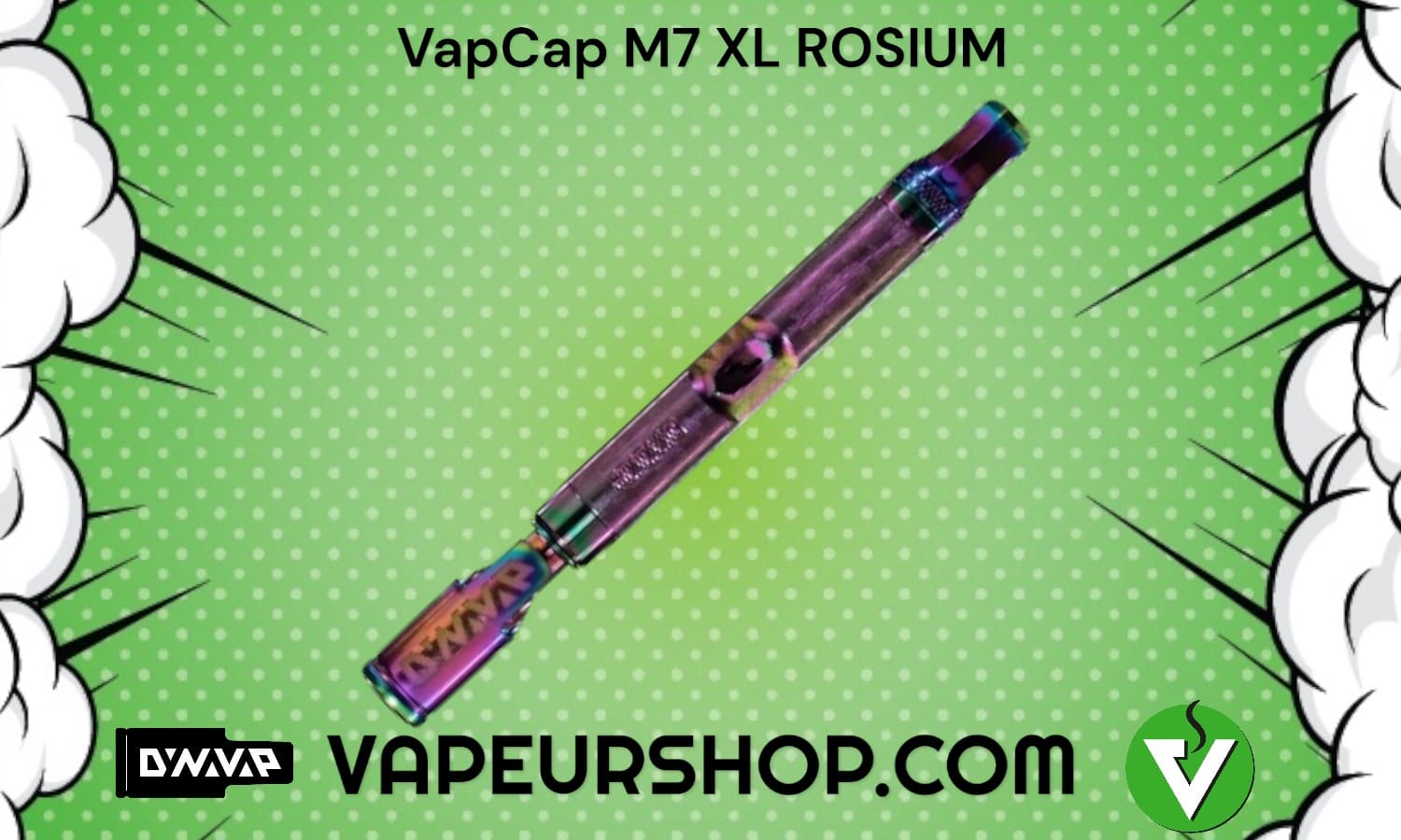 Vaporisateur Vapcap m7 xl Rosium