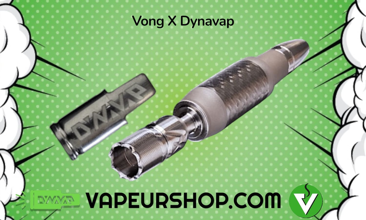 Dynavap Vong X vaporisateur mécanique en titane