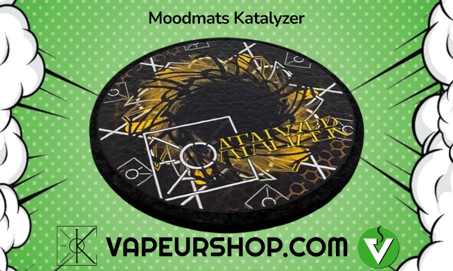 Moodmats Katalyzer tapis pour accessoires vaporisateurs