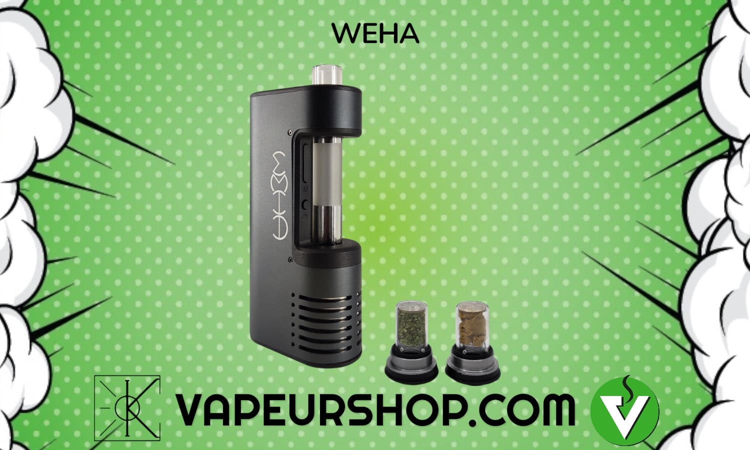 WEHA Katalyzer vaporisateur à herbes, résines et concentrés