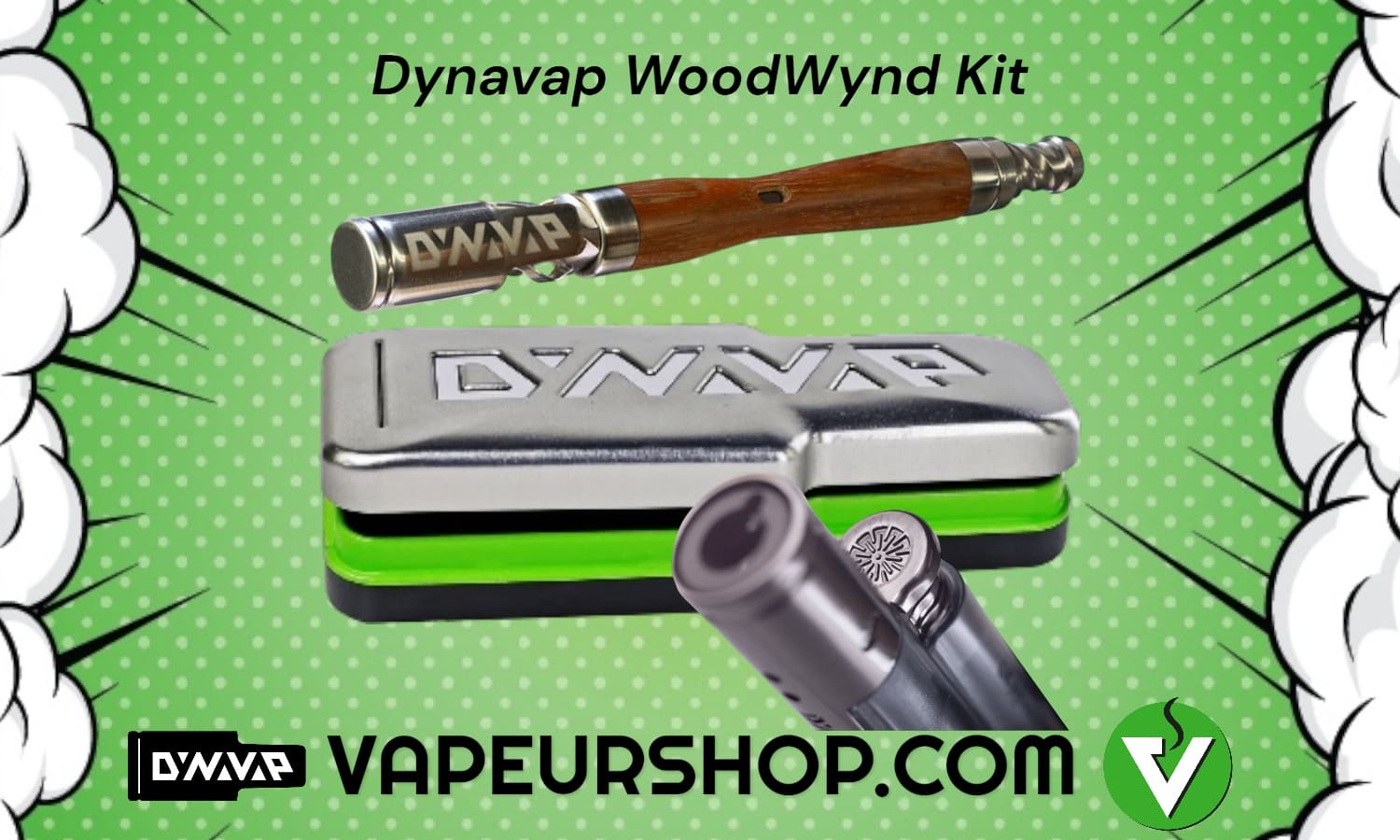 Dynavap WoodWynd kit vaporisateur à briquet