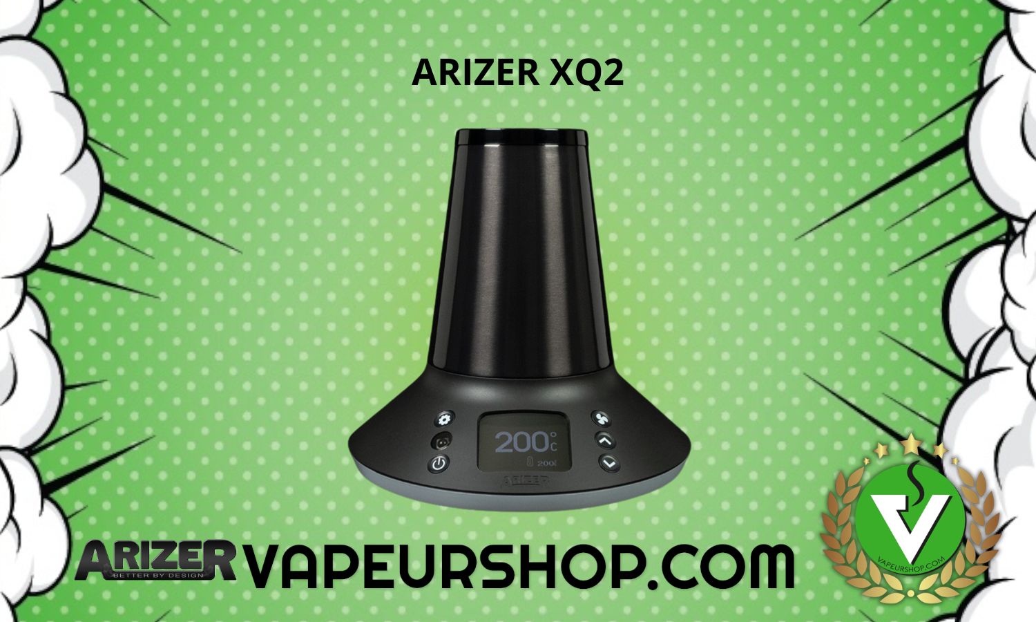 Arizer XQ2 Vaporisateur de Bureau Avancé et Raffiné
