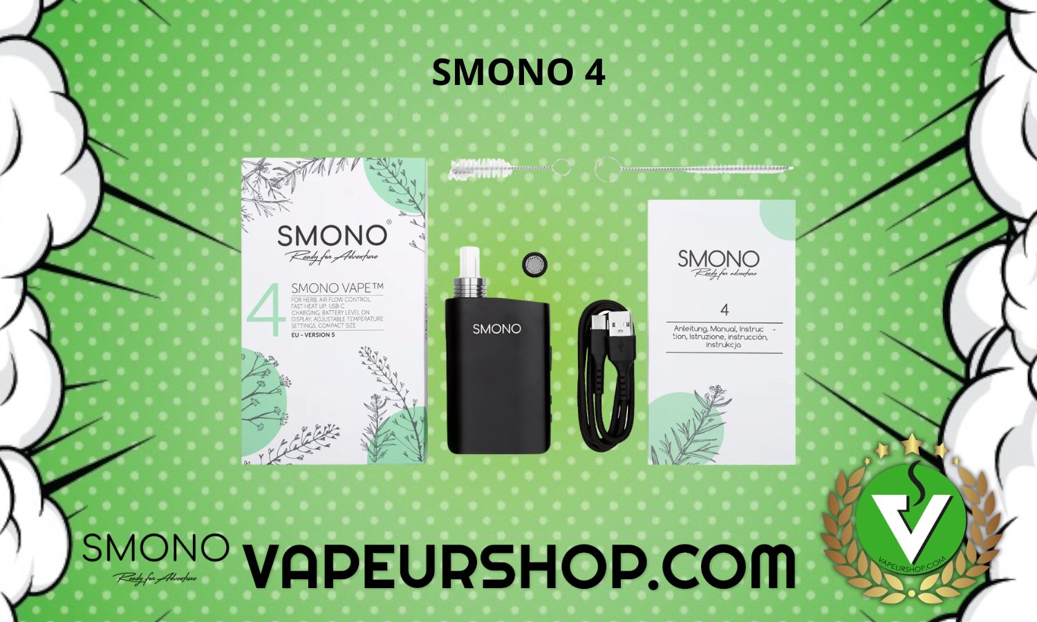 Smono 4 vaporisateur à convection