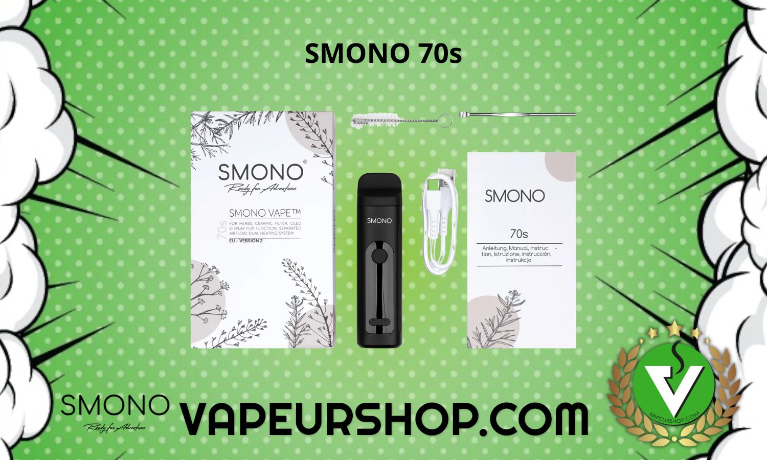 Smono 70s vaporisateur pocket