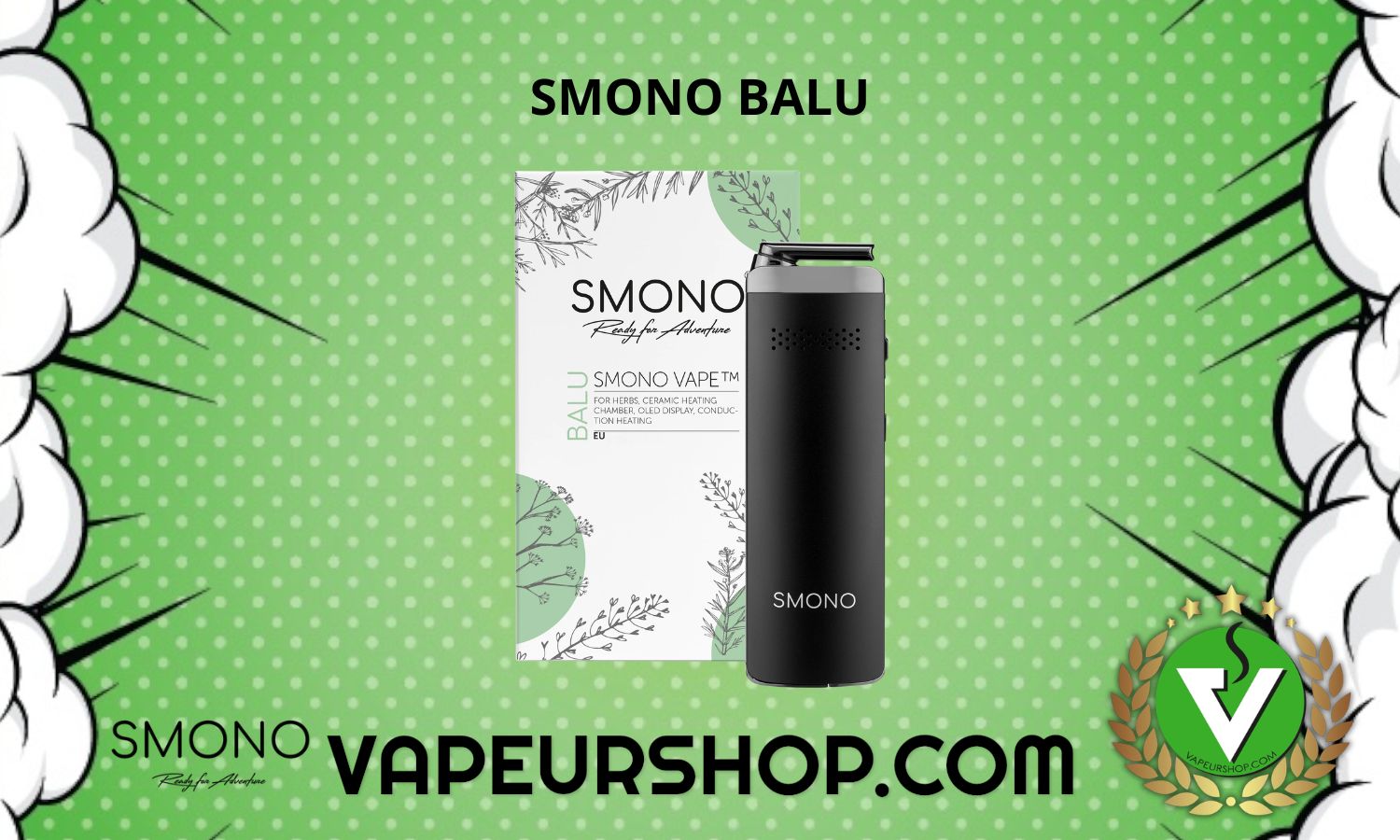 Smono Balu vaporisateur conduction