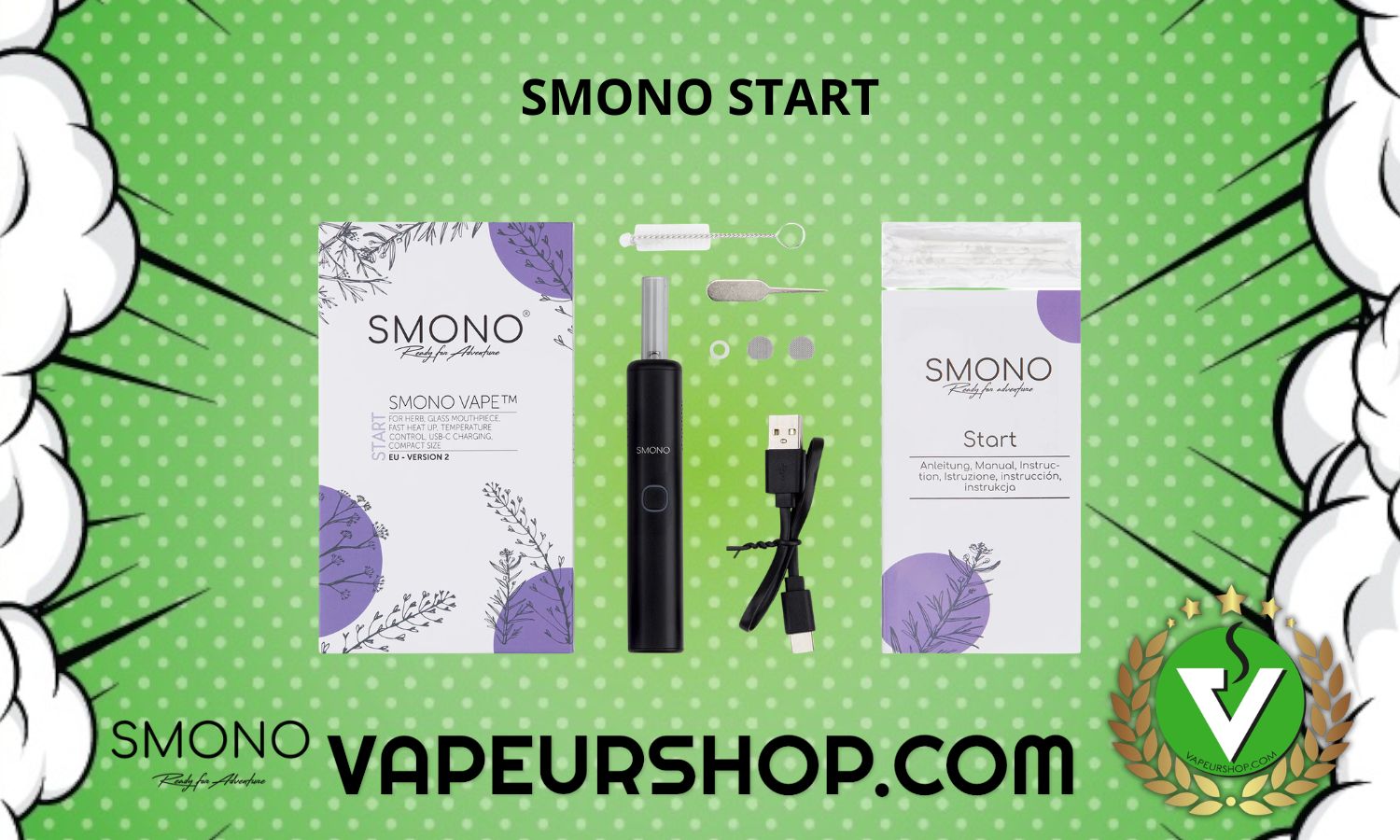 Smono start vaporisateur par convection